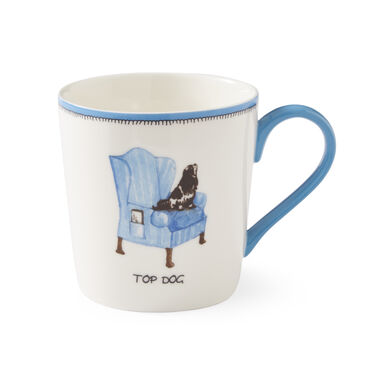 Kit Kemp Doodles Top Dog Mug